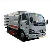 ISUZU 4K ENGINE 7cbm street sweeper truck