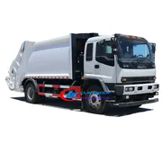 ISUZU FVR 12 ton compact garbage truck