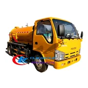 ISUZU NHR 3000L sewage truck for sale