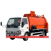 ISUZU NKR 5m3 kitchen food waste disposal truck Salvador