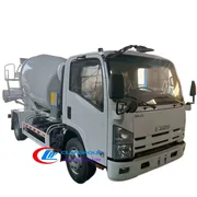 ISUZU NPR 3 5cbm mini ready mix concrete truck Philippines