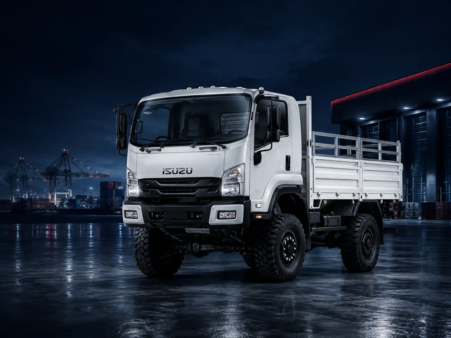 ISUZU F-Series Truck Mounted Crane